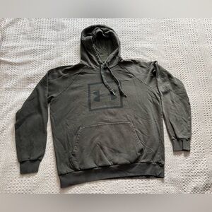 Women’s Under Armour Olive Green Hoodie Sweatshirt - Size Large